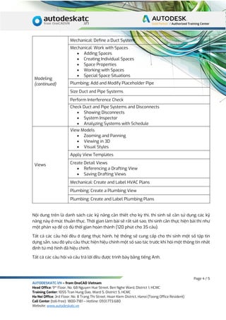 Autodesk Revit MEP Mechanical Review for Autodesk Certified ...