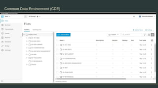 Common Data Environment (CDE)