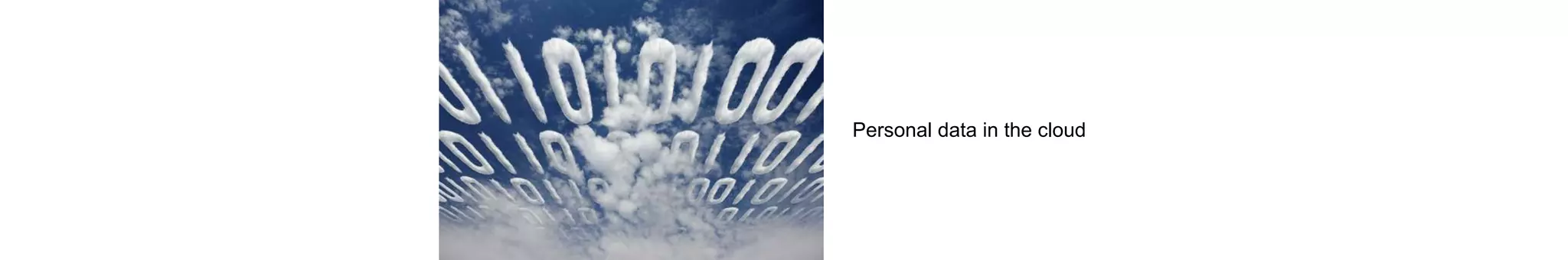 Personal data in the cloud
 
