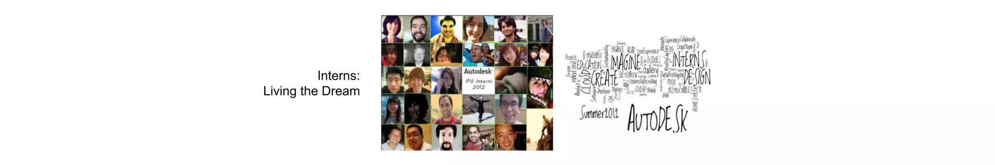 Interns:
Living the Dream
 