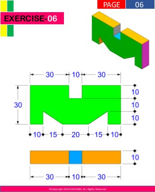 ©Copyright 2019 CADin360, ALL Rights Reserved
EXERCISE-06
06PAGE
 