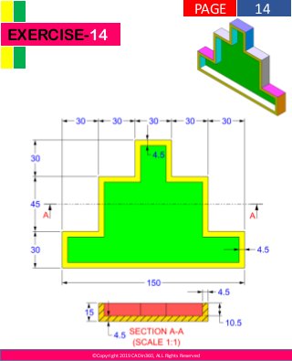 ©Copyright 2019 CADin360, ALL Rights Reserved
EXERCISE-14
14PAGE
 