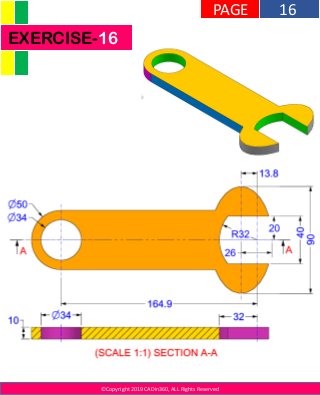 ©Copyright 2019 CADin360, ALL Rights Reserved
EXERCISE-16
16PAGE
 
