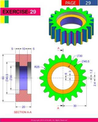 ©Copyright 2019 CADin360, ALL Rights Reserved
EXERCISE-29
29PAGE
 