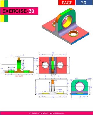 ©Copyright 2019 CADin360, ALL Rights Reserved
EXERCISE-30
30PAGE
 