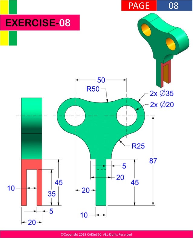 Fusion 360 Practice Exercises pdf