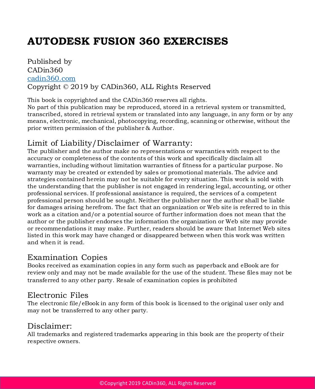 Fusion 360 Practice Exercises pdf
