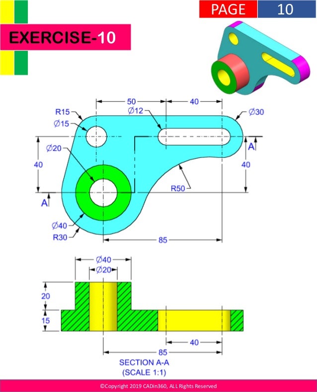 Creative Fusion 360 New Drawing Of Sketch with Realistic