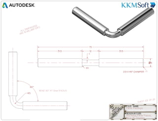 Elbow Piston.ipt
SHEET 23 OF 25
Machined, Elbow Piston,
Bend 90 Degrees
75
12
1
R1
31.5
6
90
R5
BEND 90 AT 5mm RADIUS
31.5
0.5 X 45 CHAMFER
ALL DIMENSIONS
ARE IN MILLIMETERS
 
