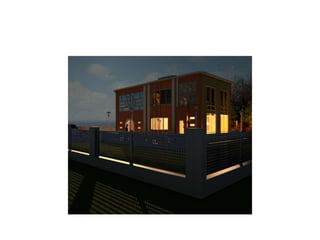 Autodesk revit design(colonial style house2016)