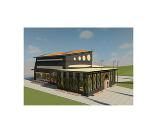 Autodesk revit design(metro station)