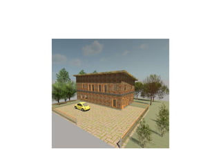 Autodesk revit design(old brick house 2016)