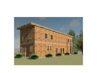Autodesk revit design(old brick house 2016)