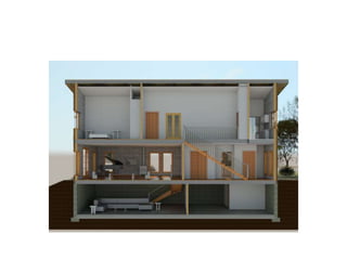 Autodesk revit design(old brick house 2016)