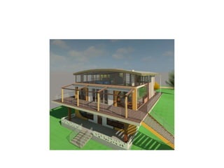 Autodesk revit design(vacation house 2016)