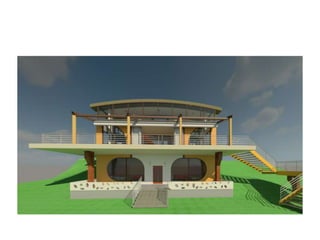 Autodesk revit design(vacation house 2016)