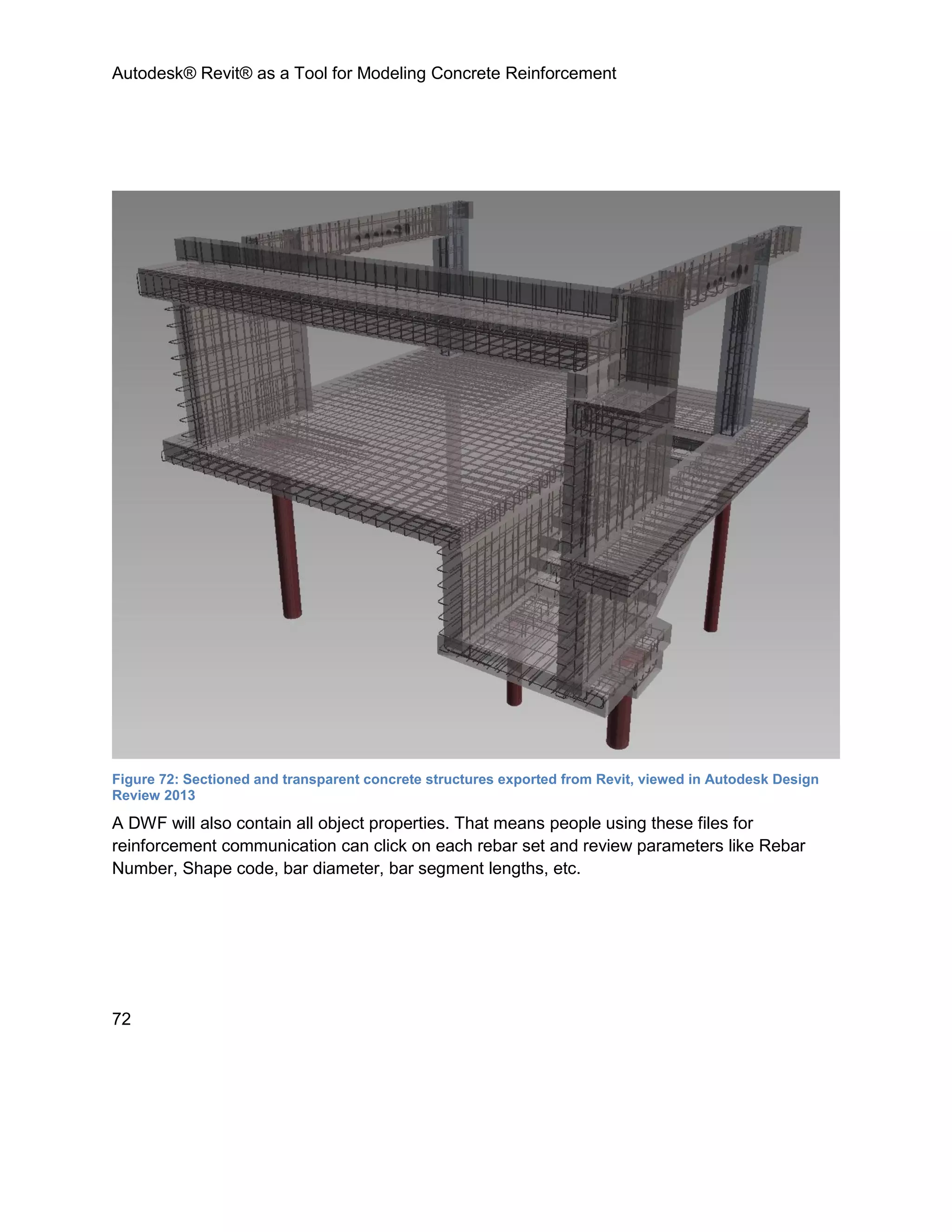Autodesk revit structuretool for-modeling-concrete-reinforcement | PDF