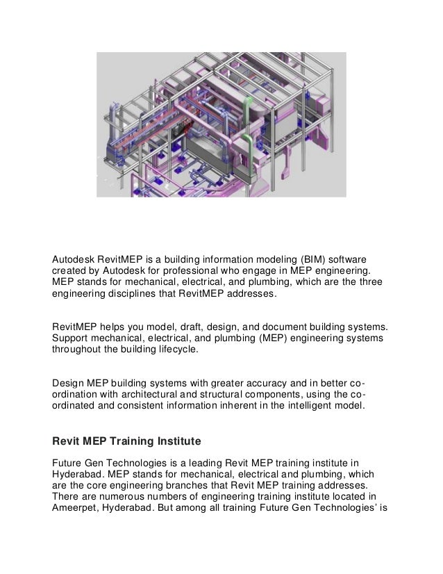 Autodesk top revit mep training institute in Hyderabad mep course Autodesk top revit mep training institute in Hyderabad mep course