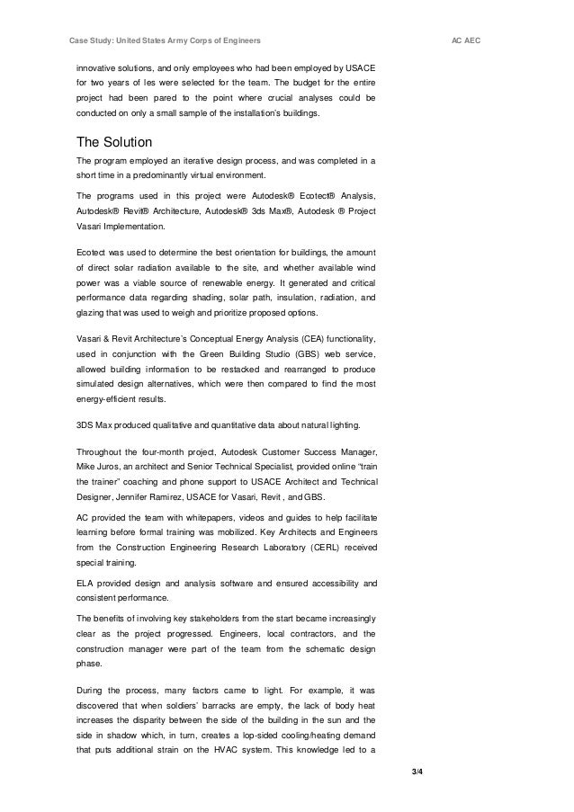Army Case Study Examples : The Analytical Essay – IXDVUA