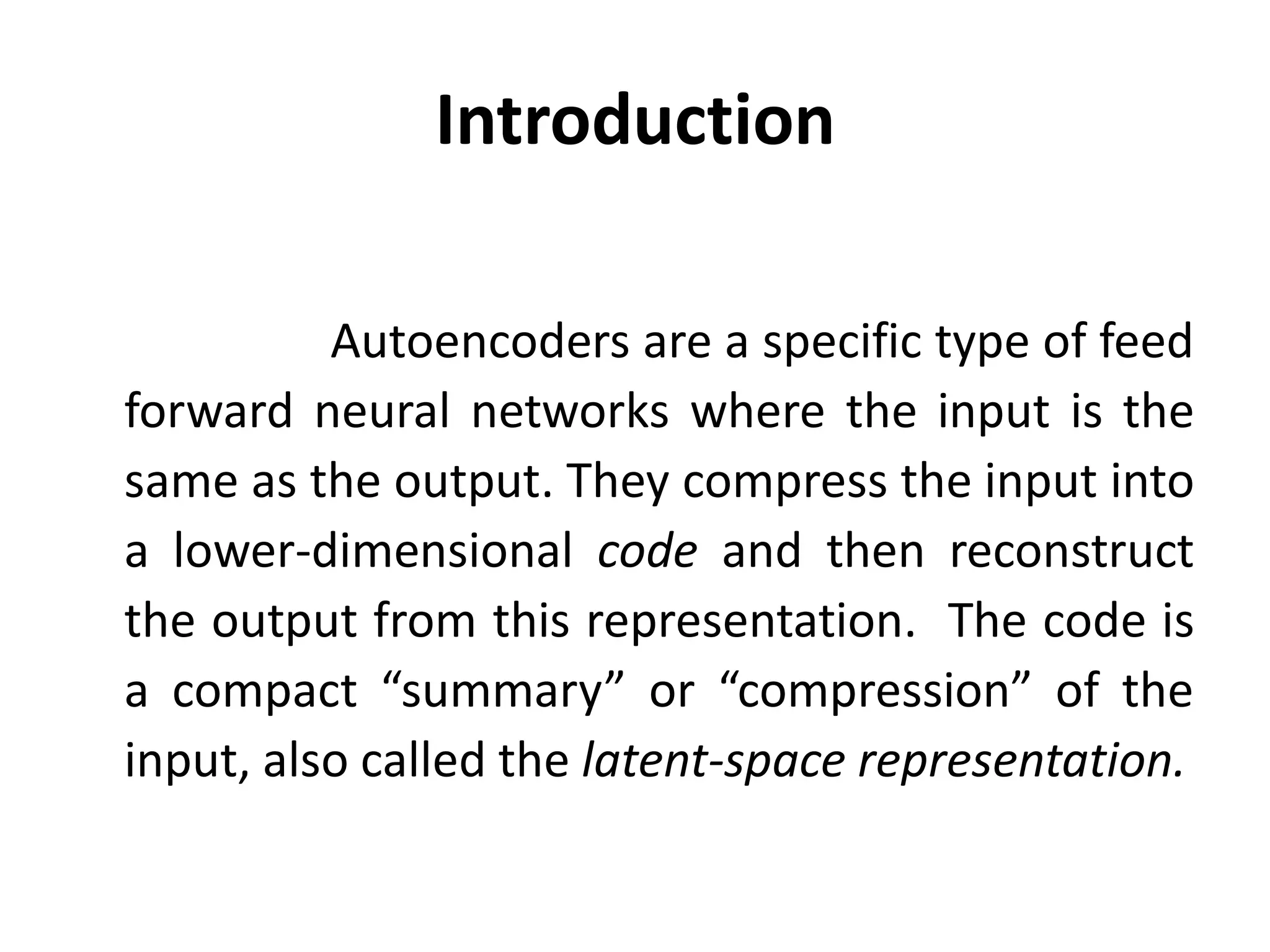 Autoencoder | PDF