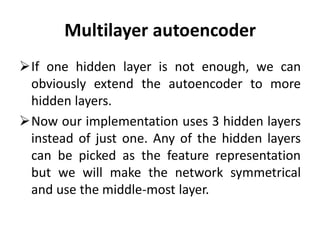 Autoencoder | PDF