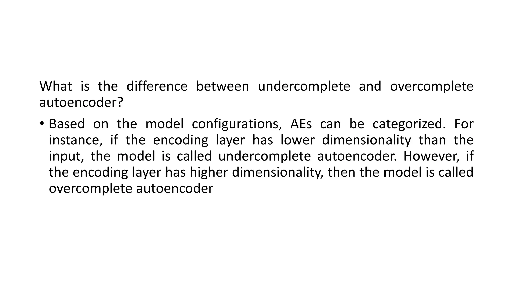 AUTOENCODER AND ITS TYPES , HOW ITS USED, APPLICATIONS , ADVANTAGES AND ...