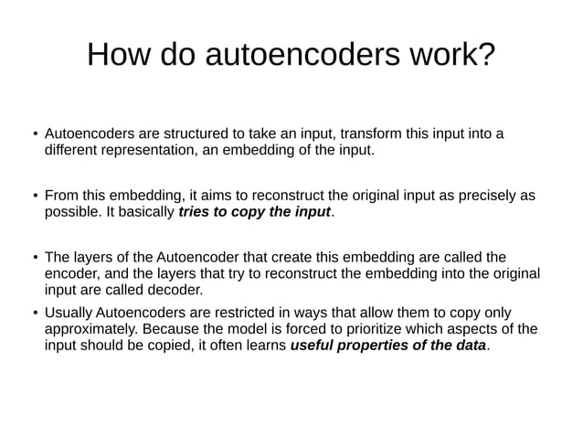 Autoencoders | PPT