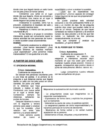 Dinámicas sobre la Autoestima