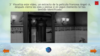 3° Visualiza este vídeo, un extracto de la película francesa Ángel- A,
después cierra los ojos y piensa si en algún momento te has
sentido identificado:
 