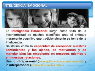 Autoestima e inteligencia emocional para padres.