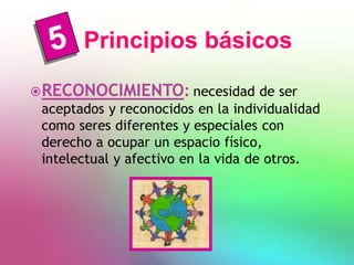 Principios básicos
 