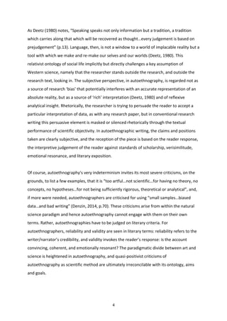 Autoethnography chapter paul_hackett | DOC