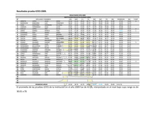 Autoevaluación Institución Educativa Buenos aires 2010