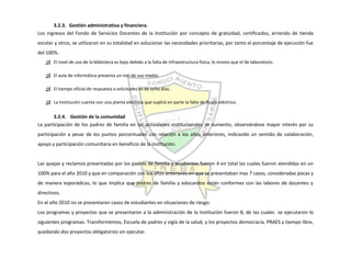 Autoevaluación Institución Educativa Buenos aires 2010