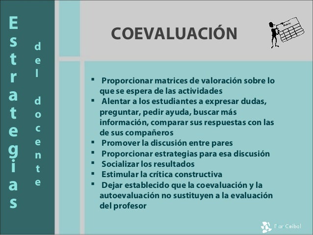 Autoevaluacion y coevaluacion--