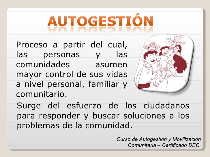 Autogestion Es