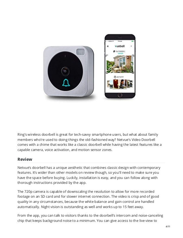 Best Wireless Video Doorbell Of 2019 Complete Reviews With Comparisons