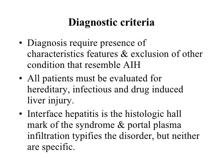 Autoimmune Hepatitis