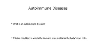Immunology and immune disease Autoimmune diseases.pptx