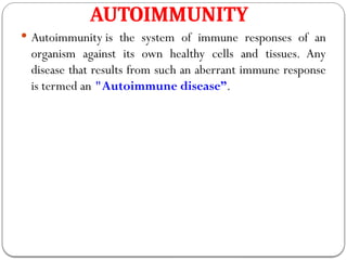 Comprehensive Overview of Autoimmunity, Autoimmune Diseases, and ...