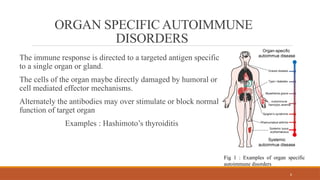 autoimmune disorders , causes and diagnosis and treatment | PPTX