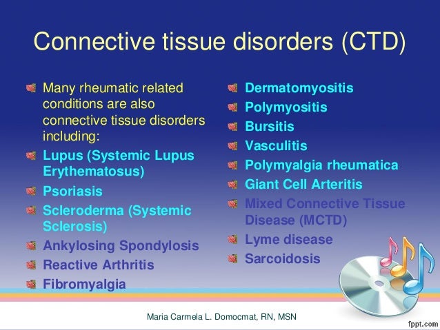 Rheumatic Disorders Part I