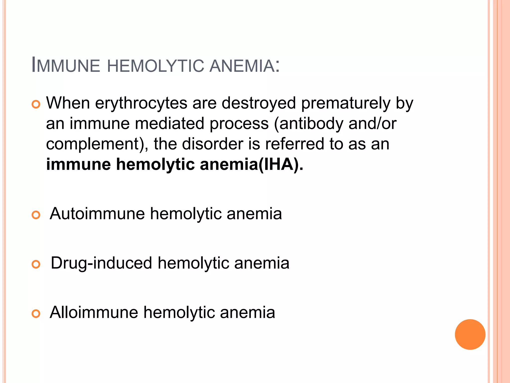 Autoimmune hemolytic anemia | PPTX
