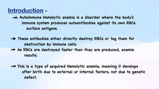 Autoimmune Hemolytic Anemia .pdf |Hematology lecture | | PDF