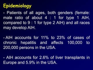 Autoimmune hepatitis | PPTX