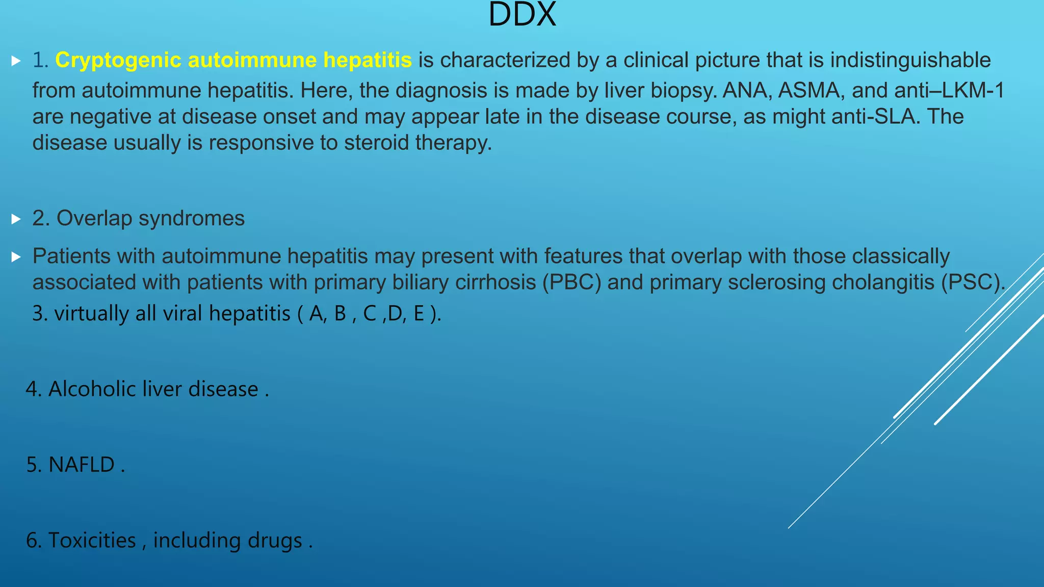 Autoimmune hepatitis adham. | PPTX