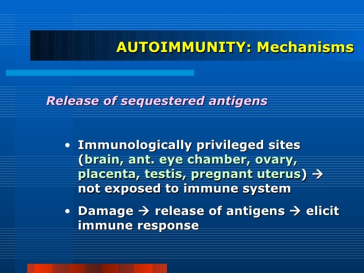 Autoimmunity