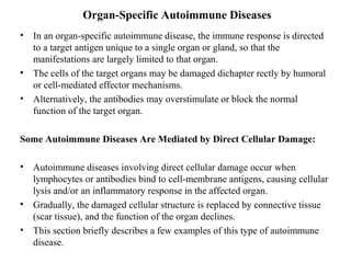 Autoimmunity | PPT
