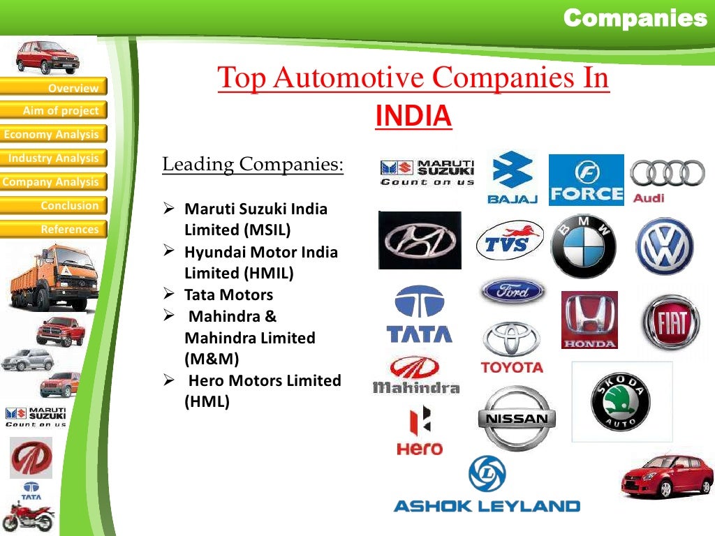 Automobile industry in india 2011