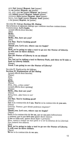 Autoingles on the road.guía